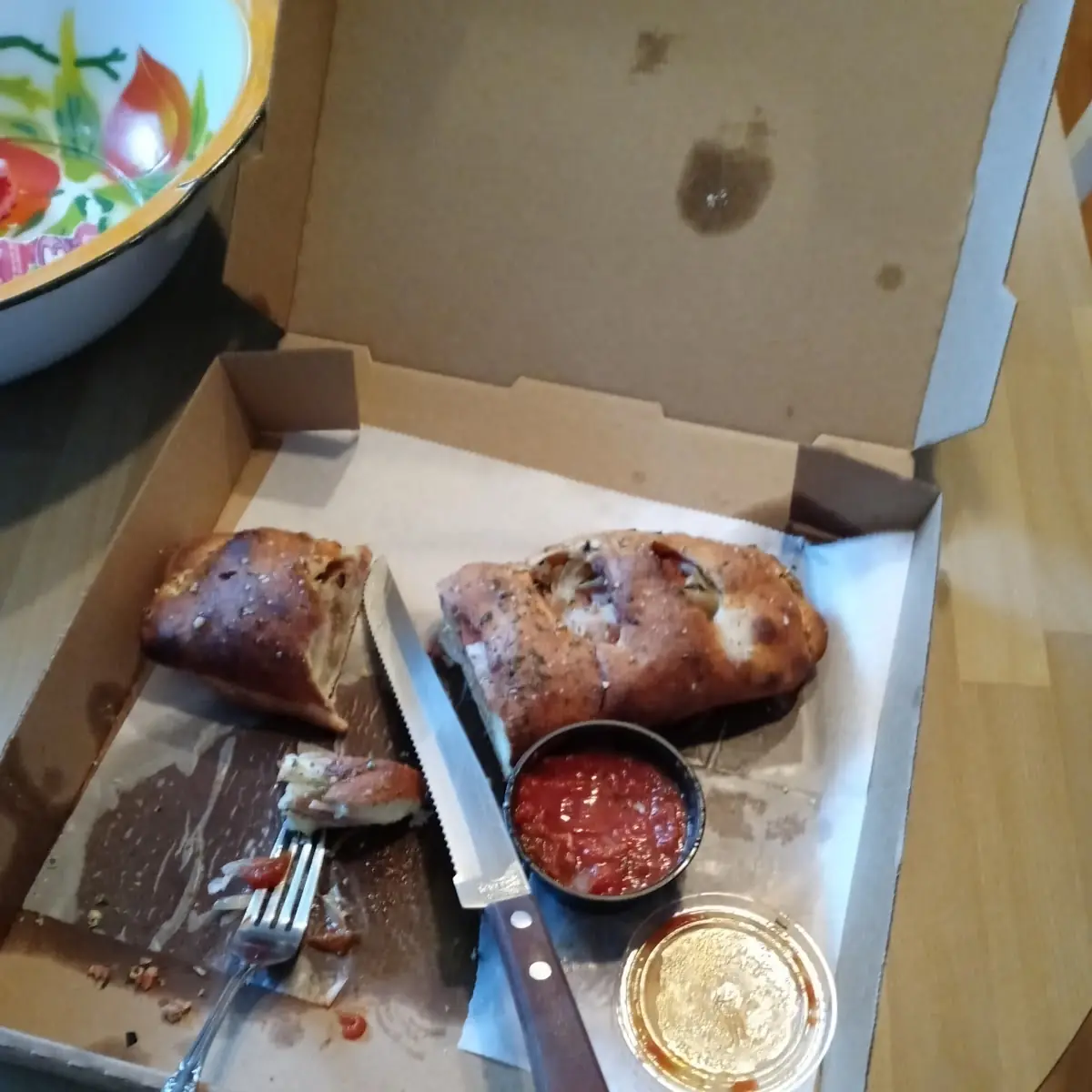 Meat Lovers Stromboli Large