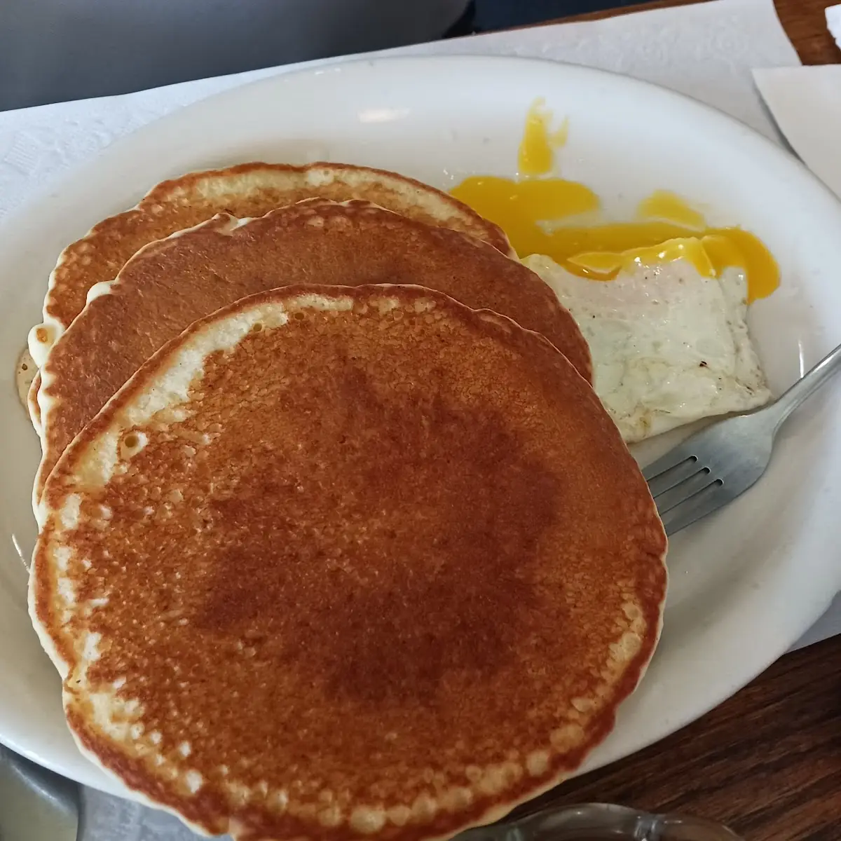 Pancakes and Eggs