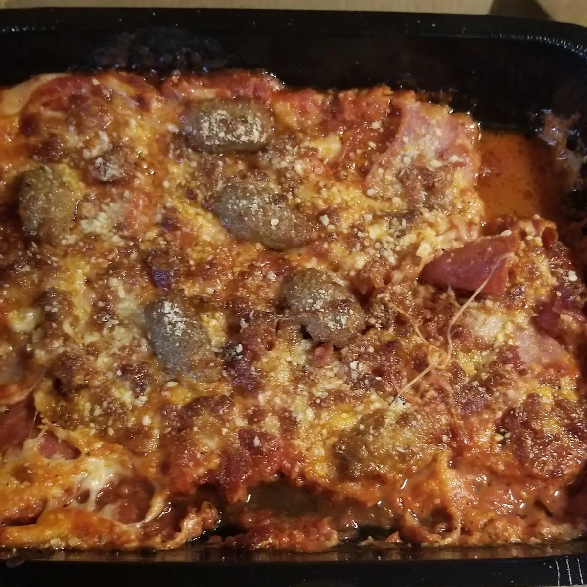 Pizza Bowl All Meat Lovers Pizza