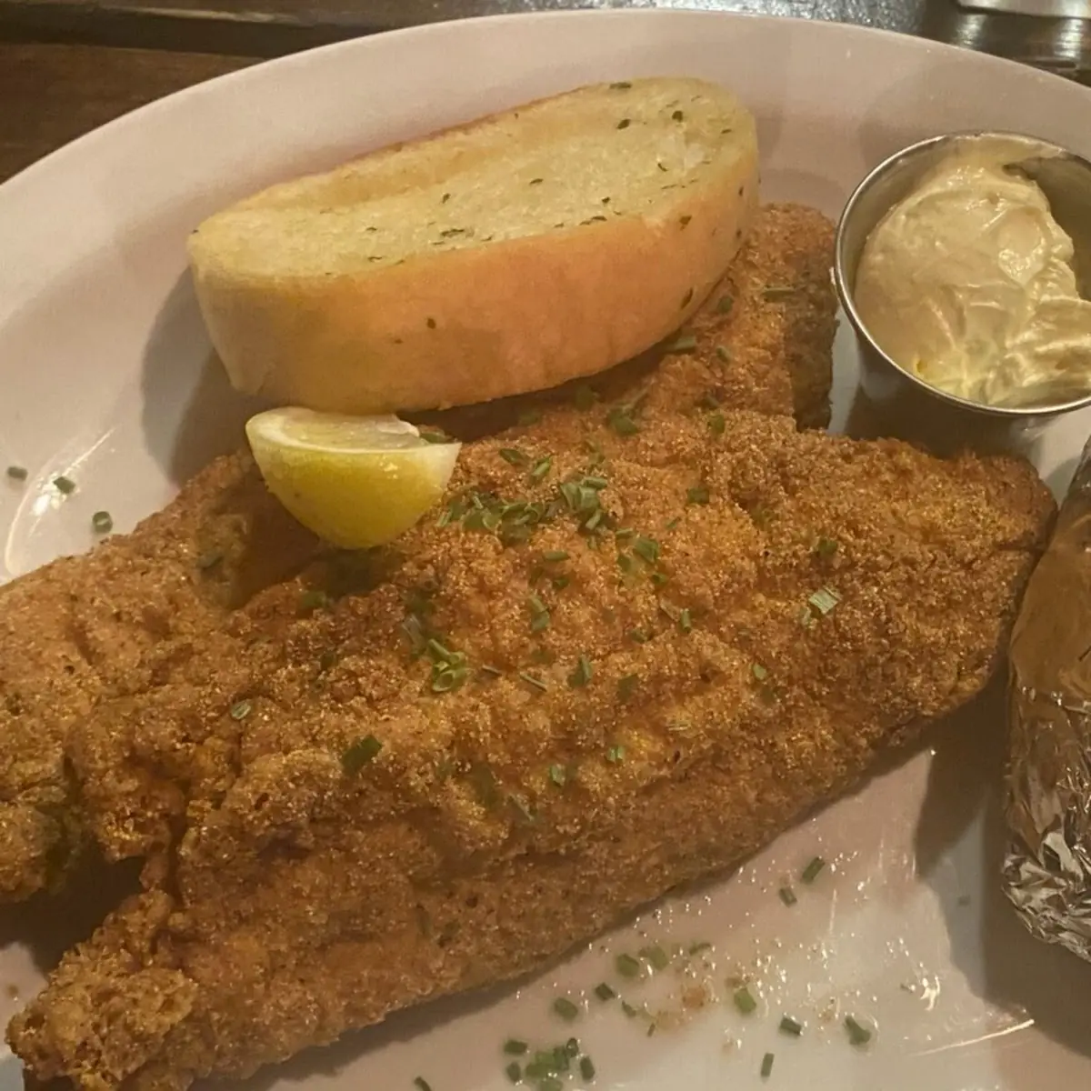 Fried Catfish Dinner