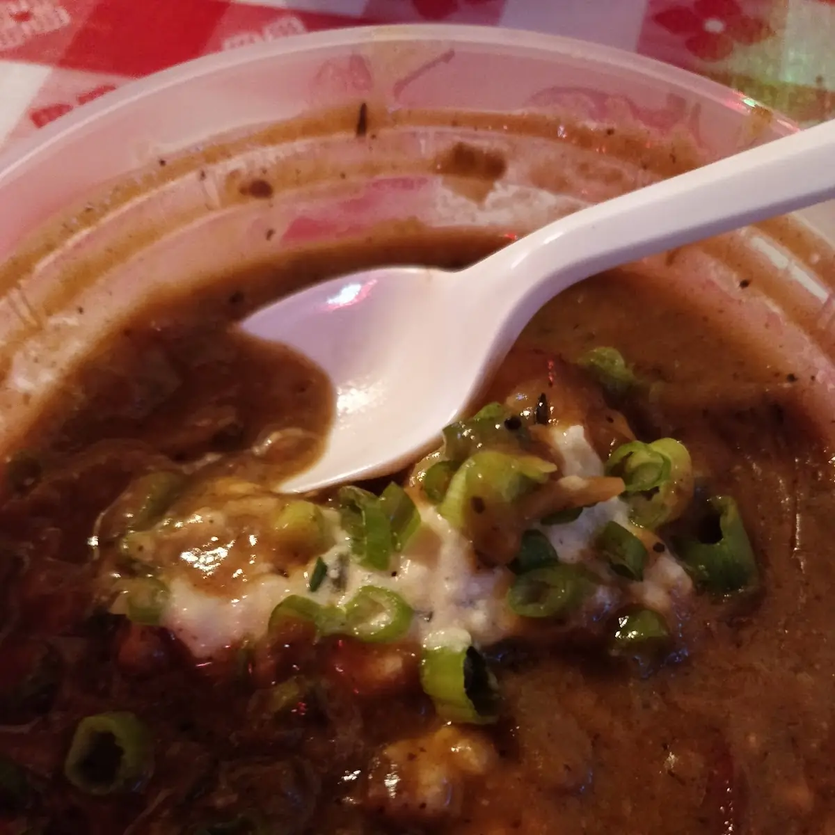 Gumbo with Potato Salad