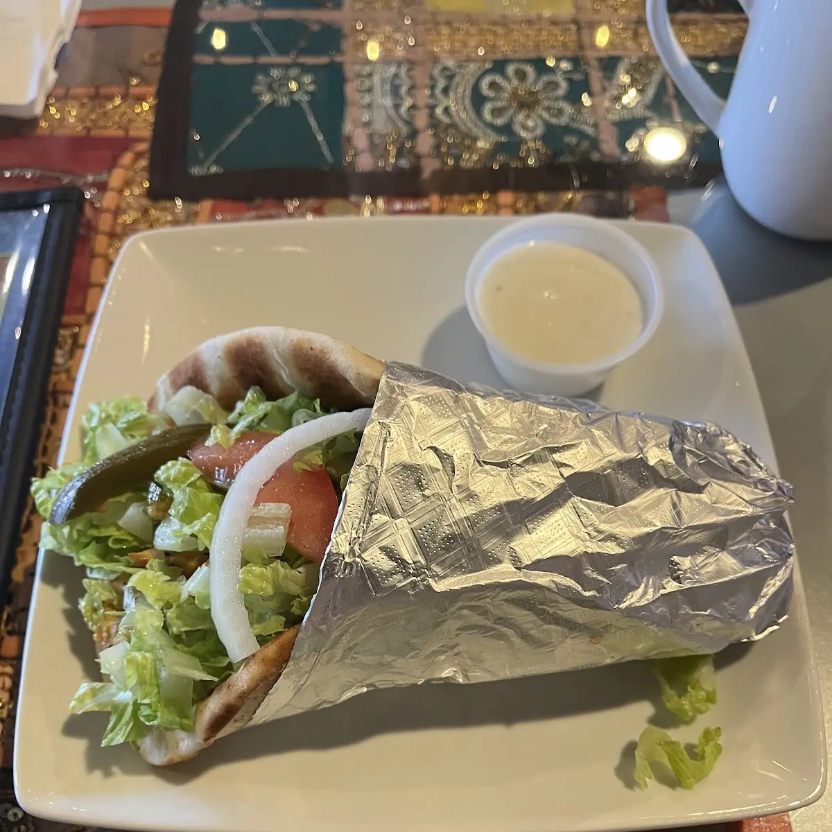 Chicken Gyro Sandwich