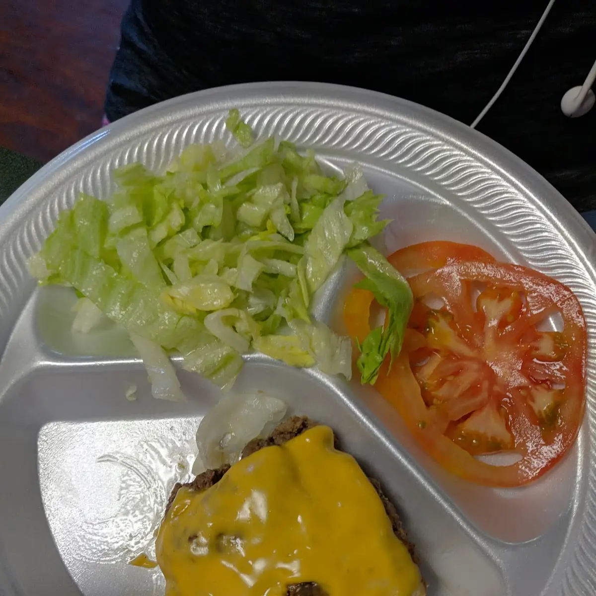 Deconstructed Cheese Burger