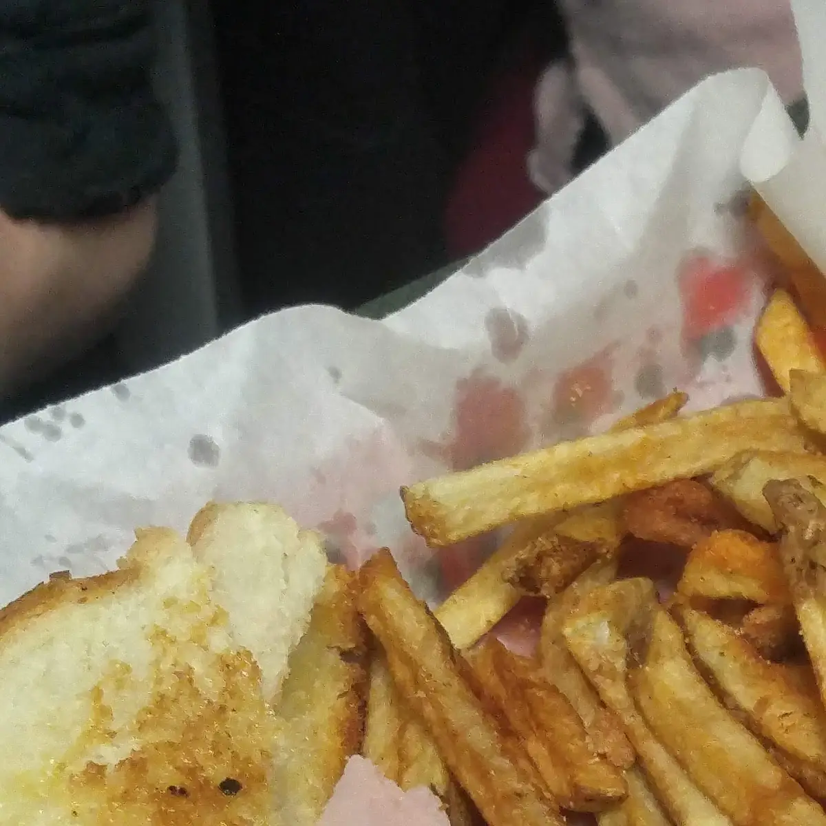 Grilled Cheese and French Fries