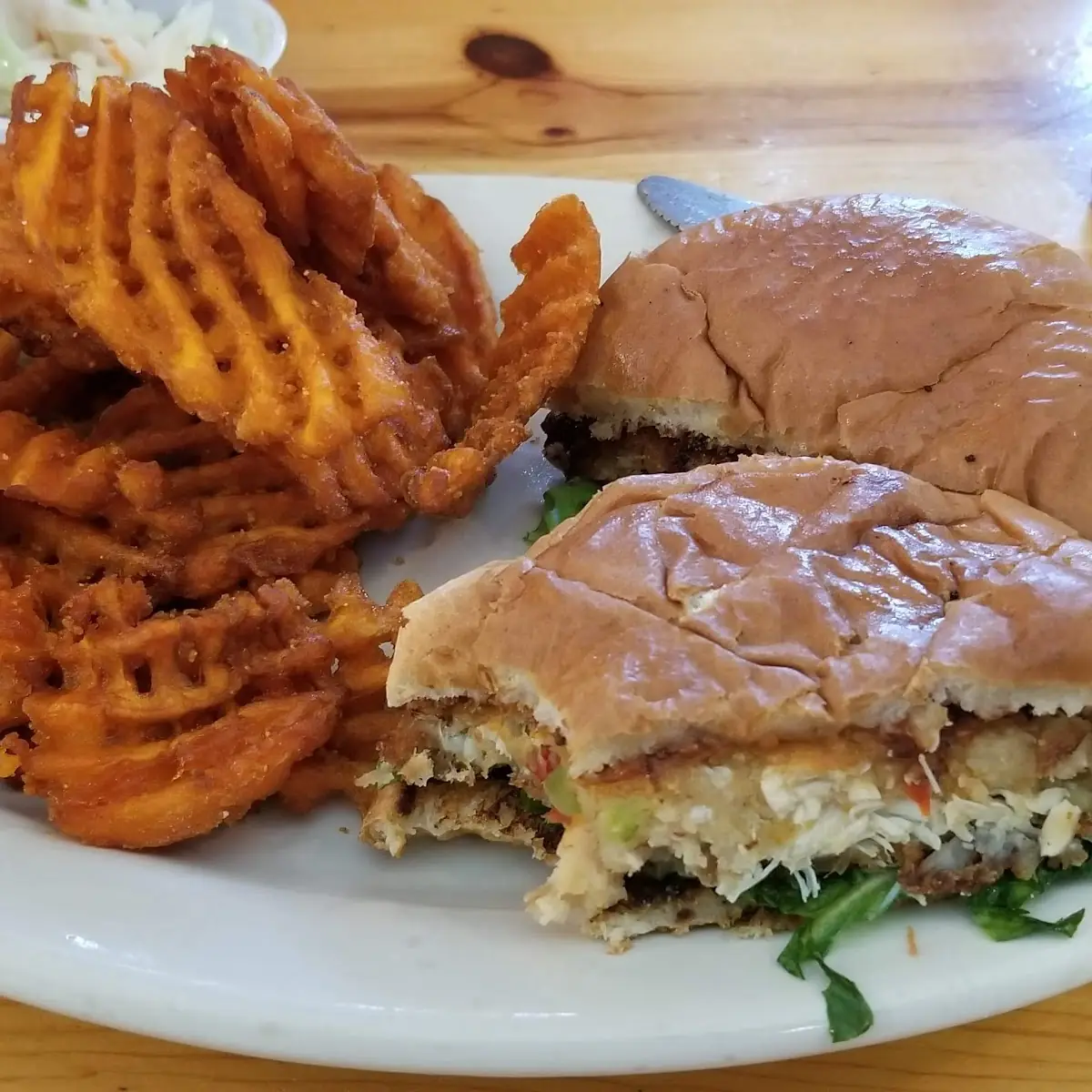 Crab Cake Sandwich