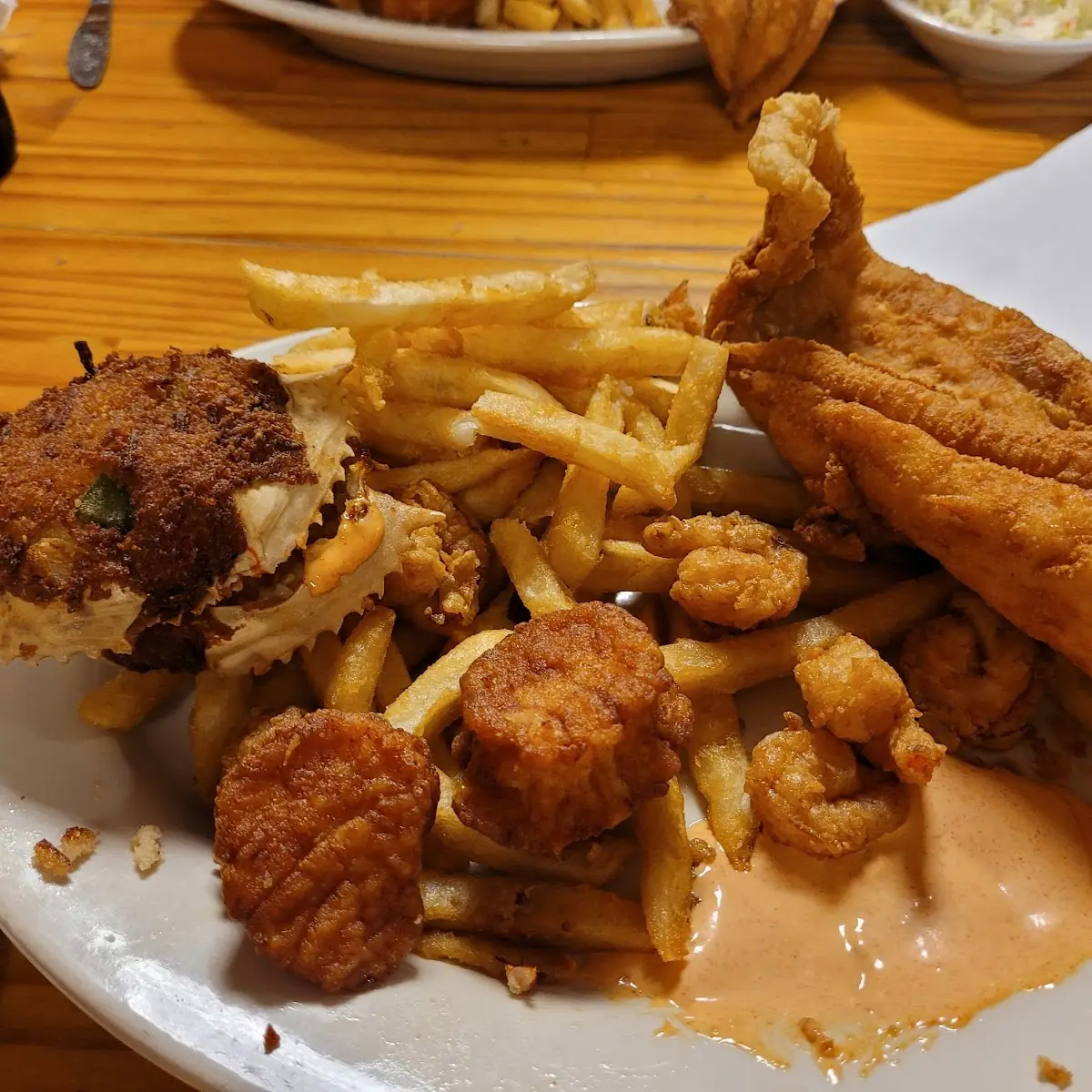 Fried Shrimp and Fish