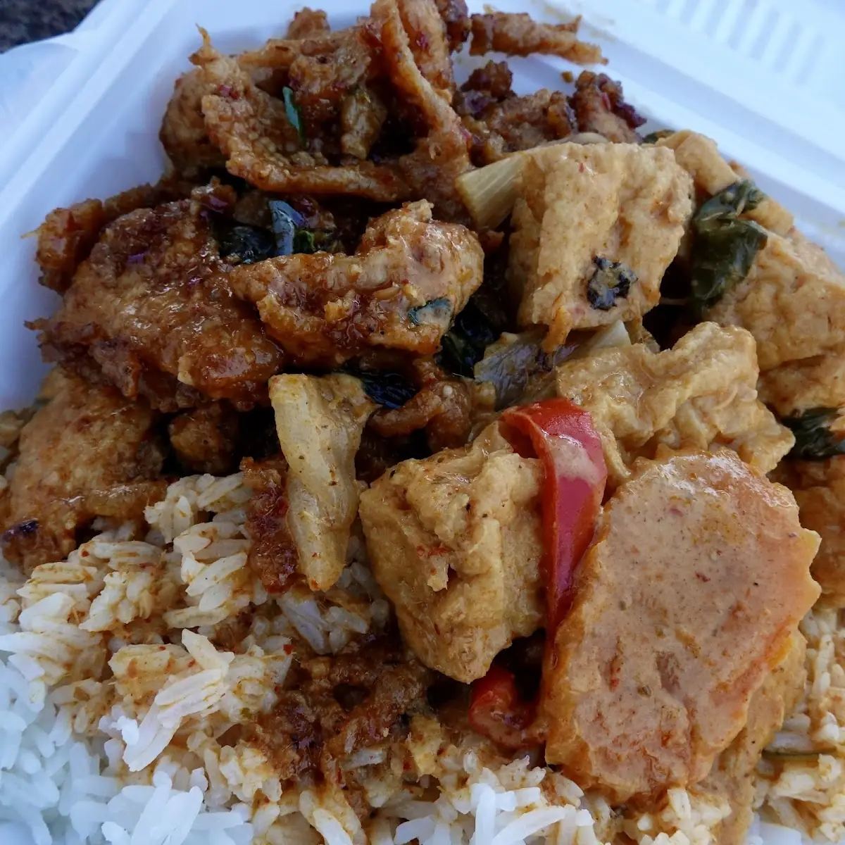 Tofu Red Curry