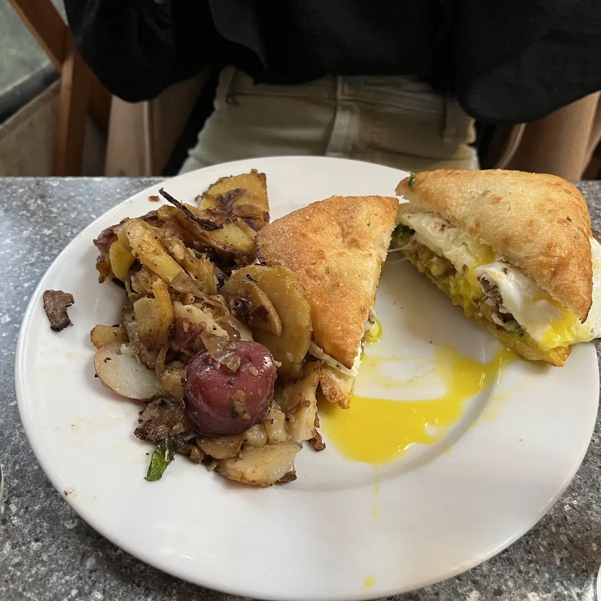 Veggie Breakfast Sandwich