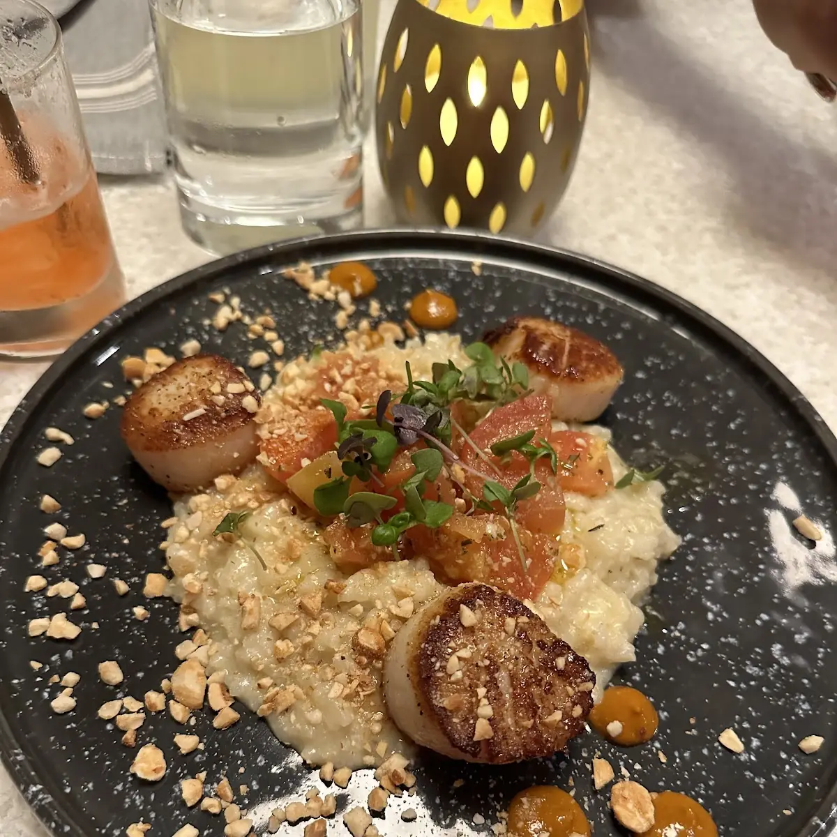 Pan Seared Scallops