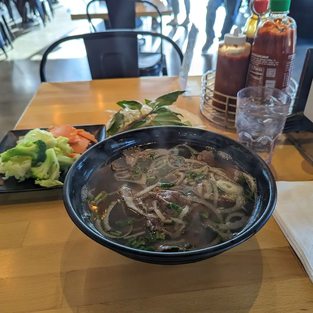 Brisket Pho with Extra Vegetables