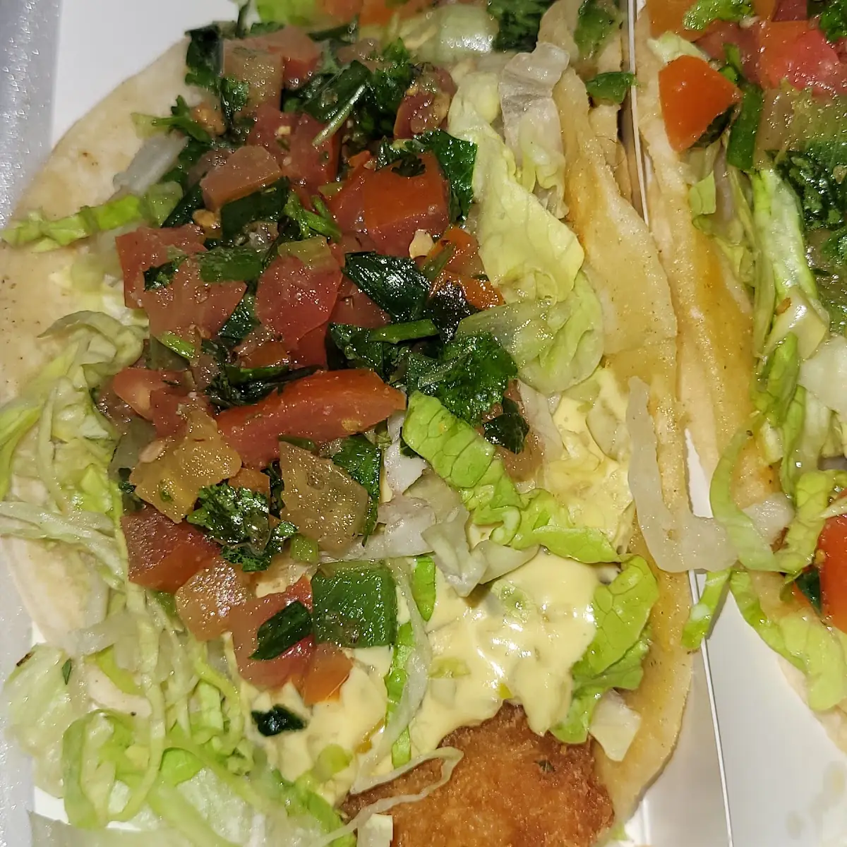 Chicken or Beef Tostada Salad