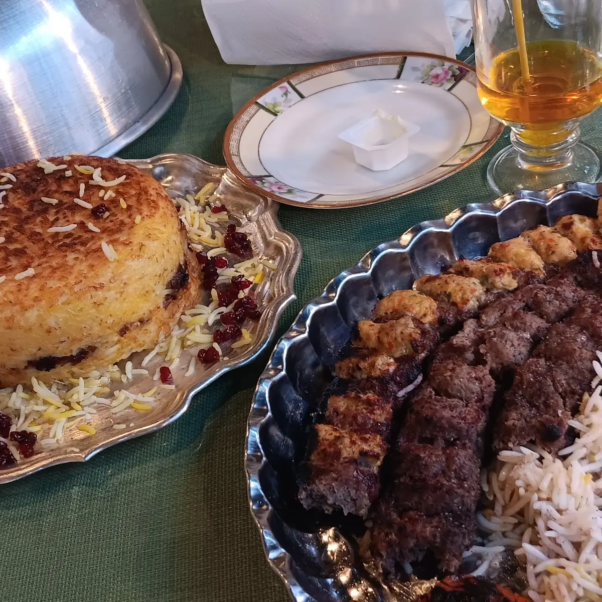 Koobideh Kebab with Grilled Vegetables