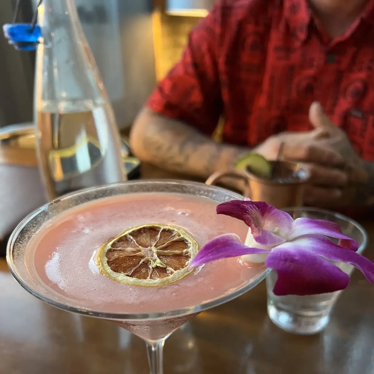 Strawberry Banana Martini
