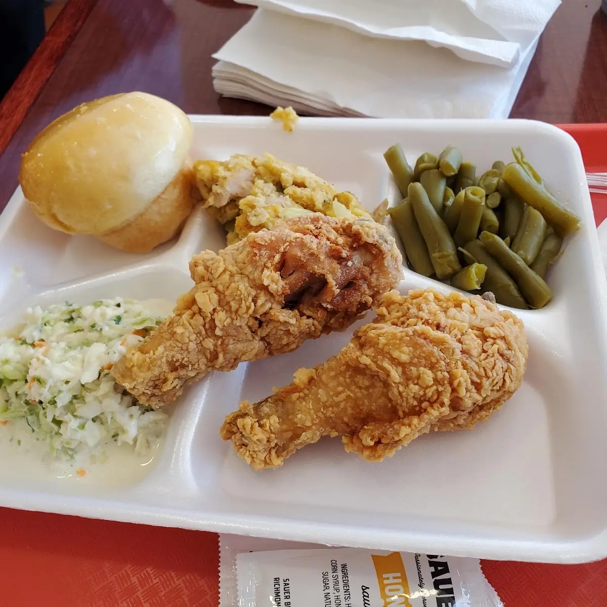 Chicken Coleslaw Green Beans