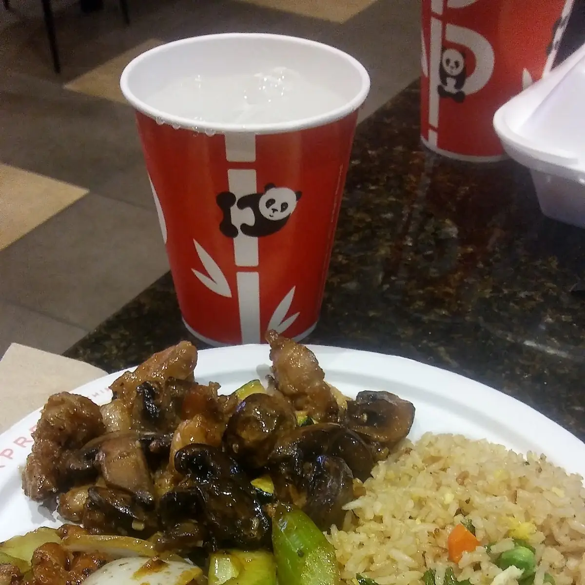 Black Pepper Chicken Fried Rice