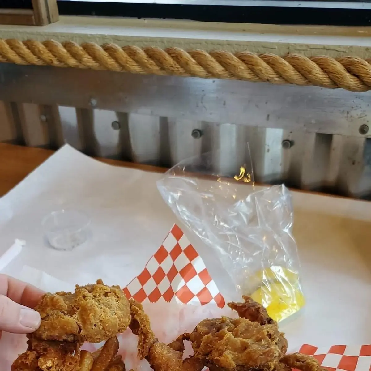 Soft Shell Crab with Cajun Fries