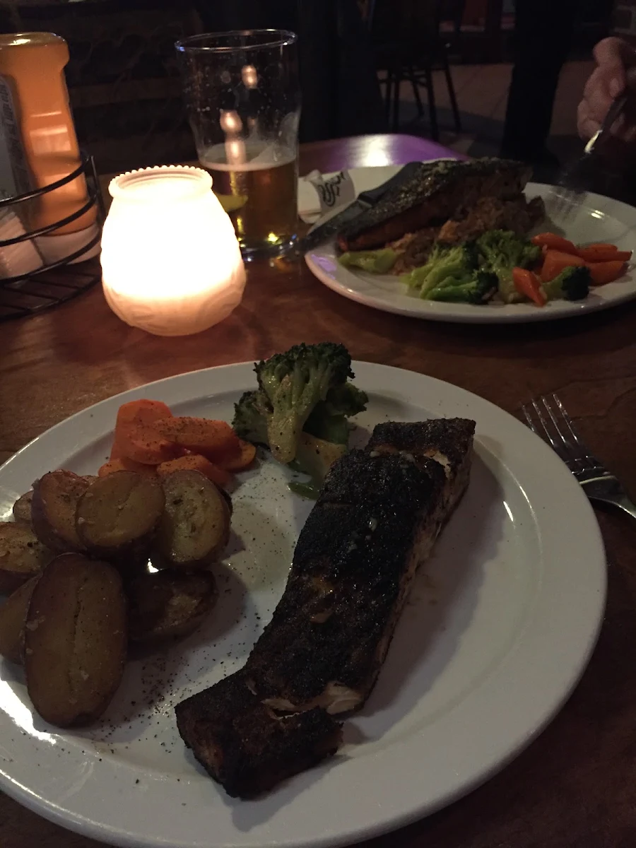 Blackened Salmon, Green Sleeves
