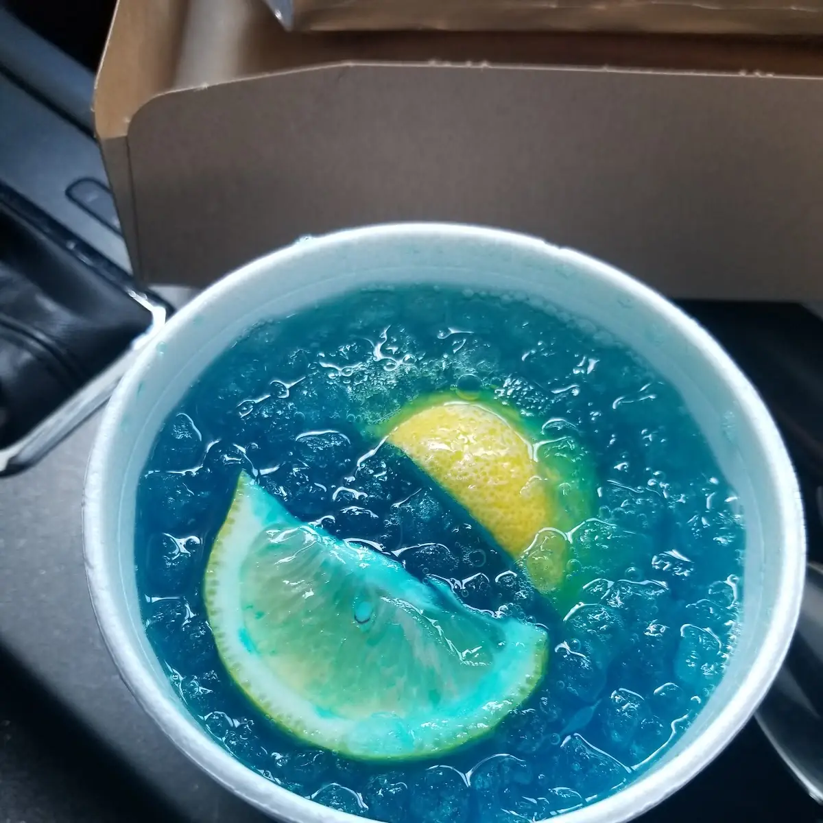 Lemonade with Blue Coconut