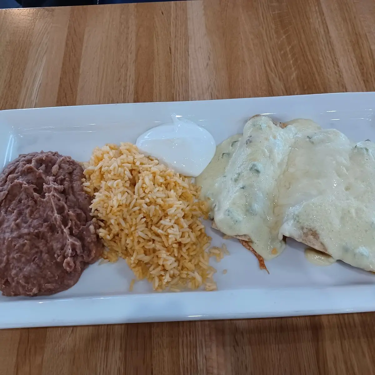 Chicken Enchiladas w Ranchero Sauce