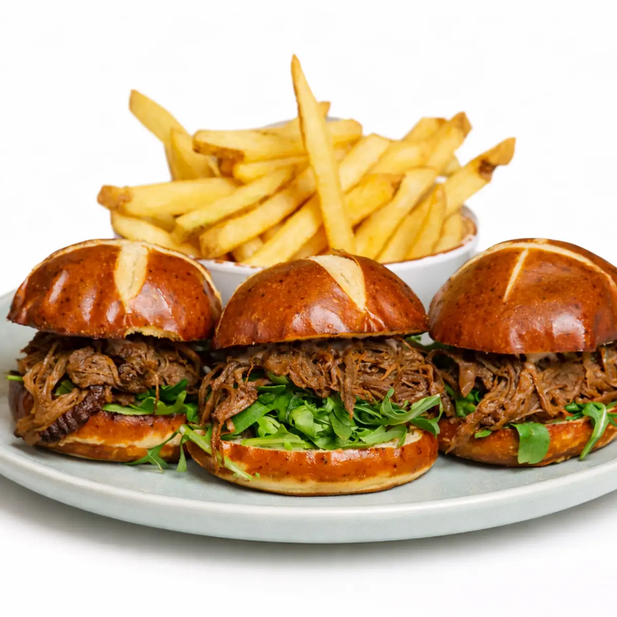 Pulled Brisket Sliders