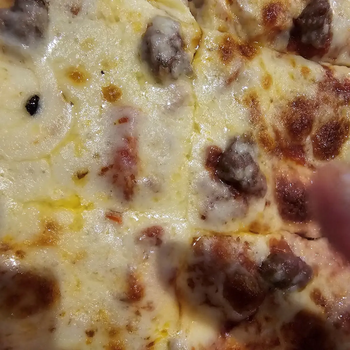 Sausage Pepperoni Pizza