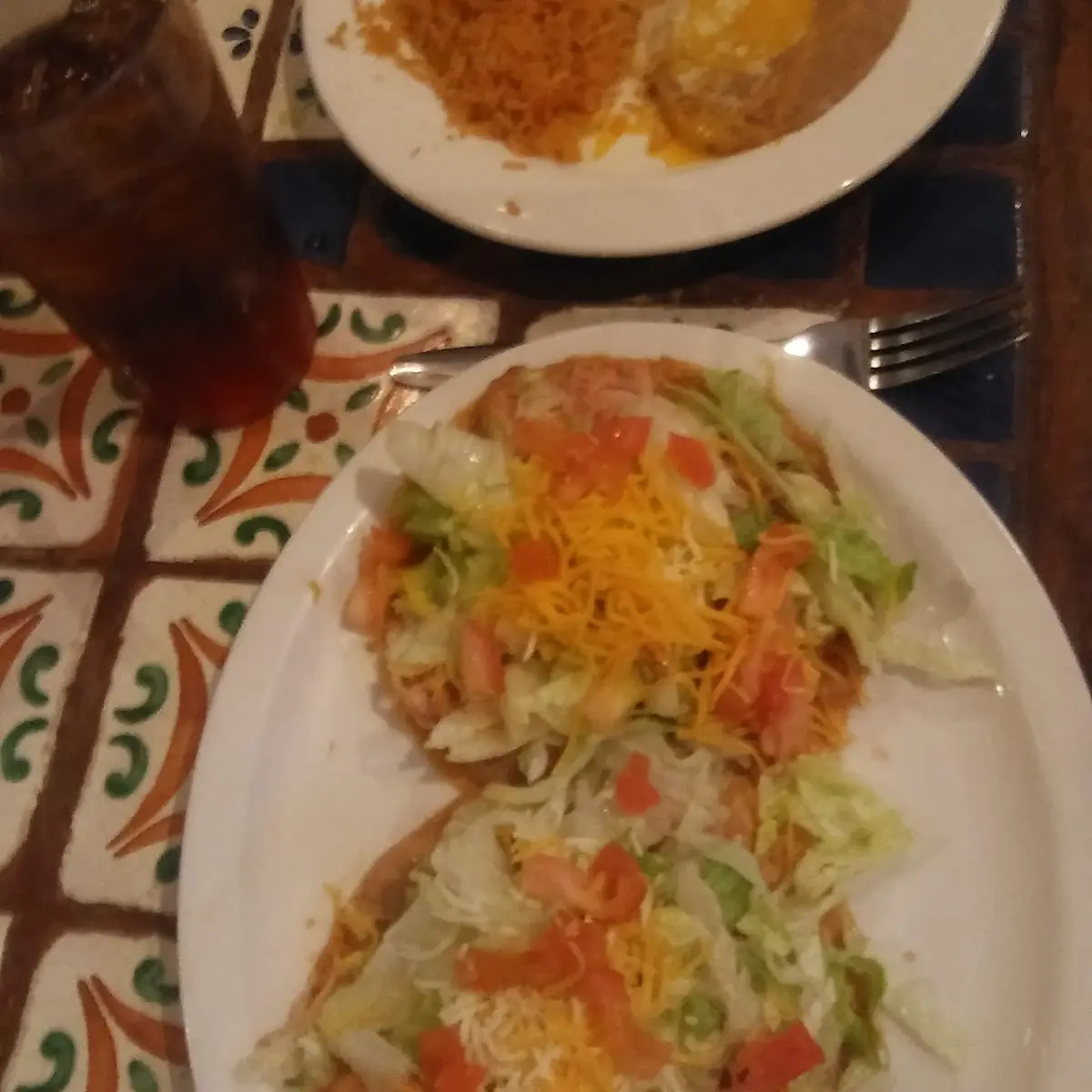 Chicken Tostadas