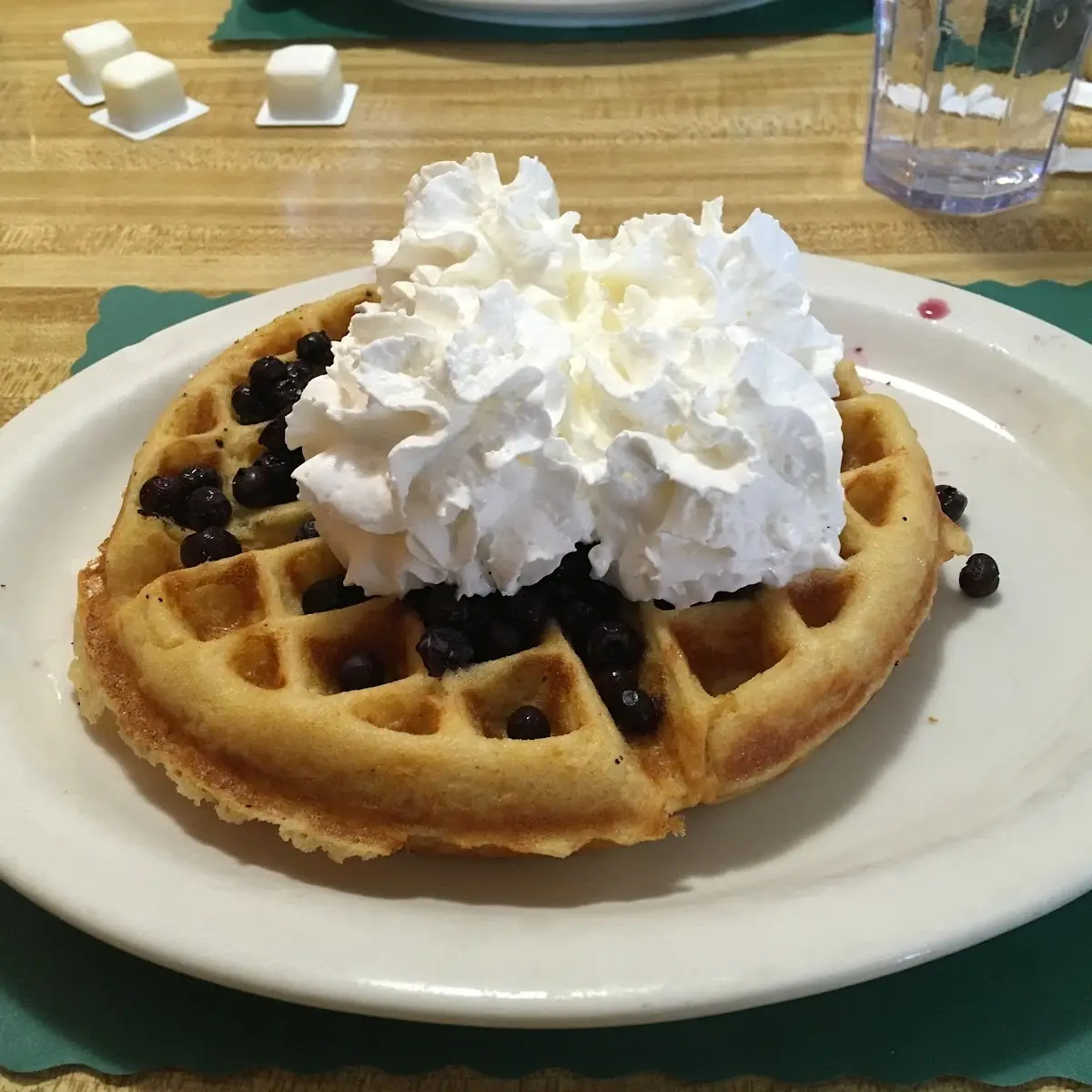 Homemade Belgian Waffle