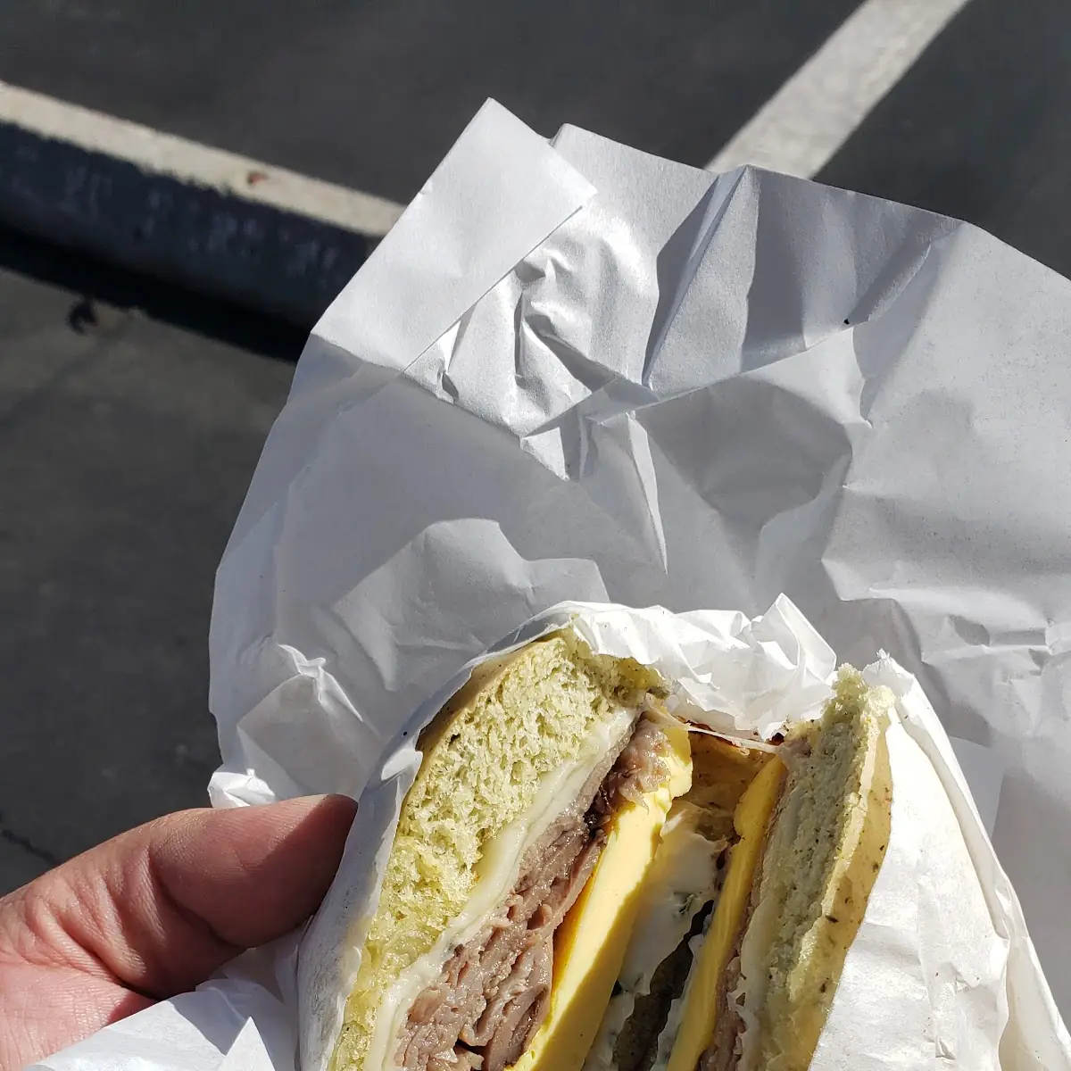 Steak and Egg and Cheese Bagel