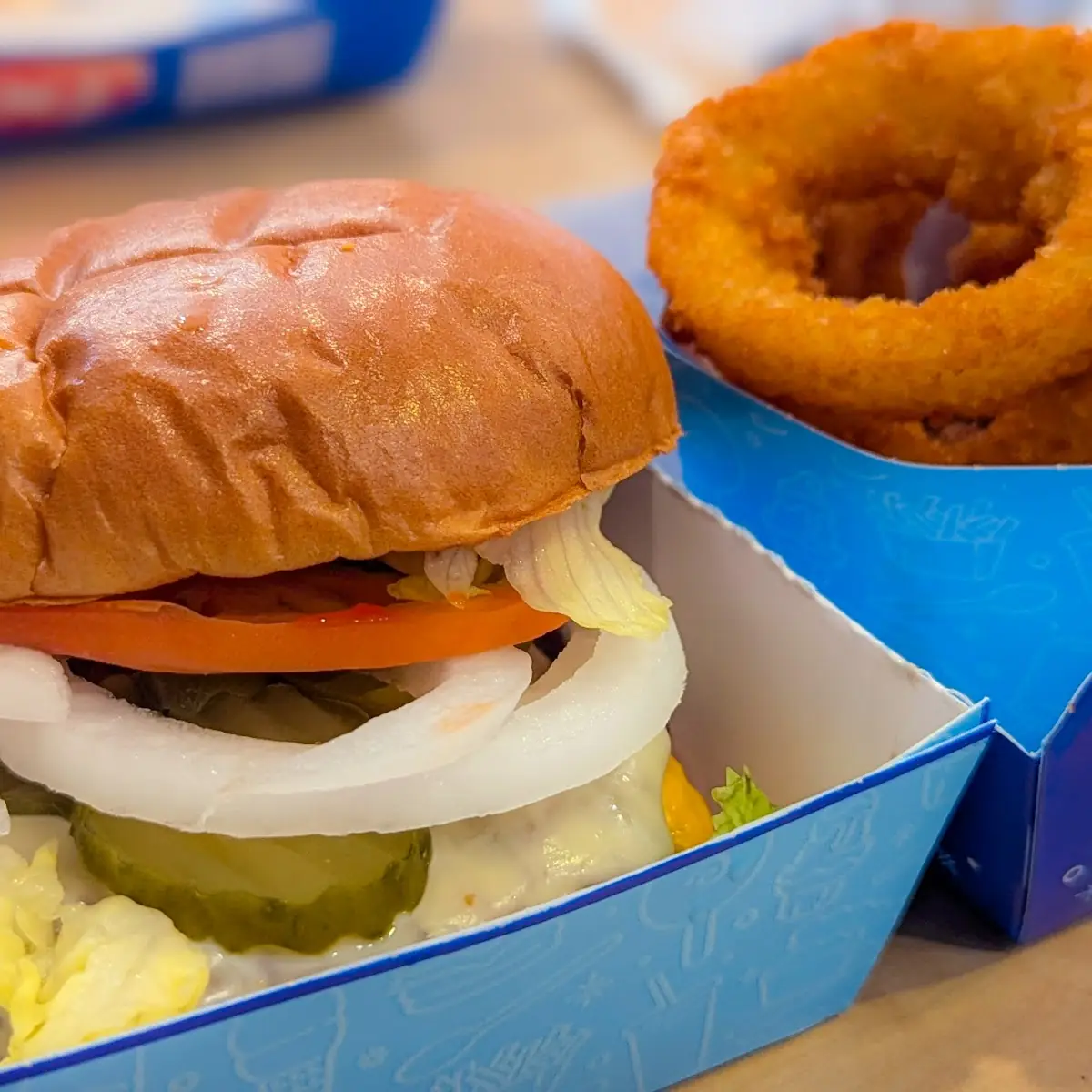 Cheese Deluxe Double Burger
