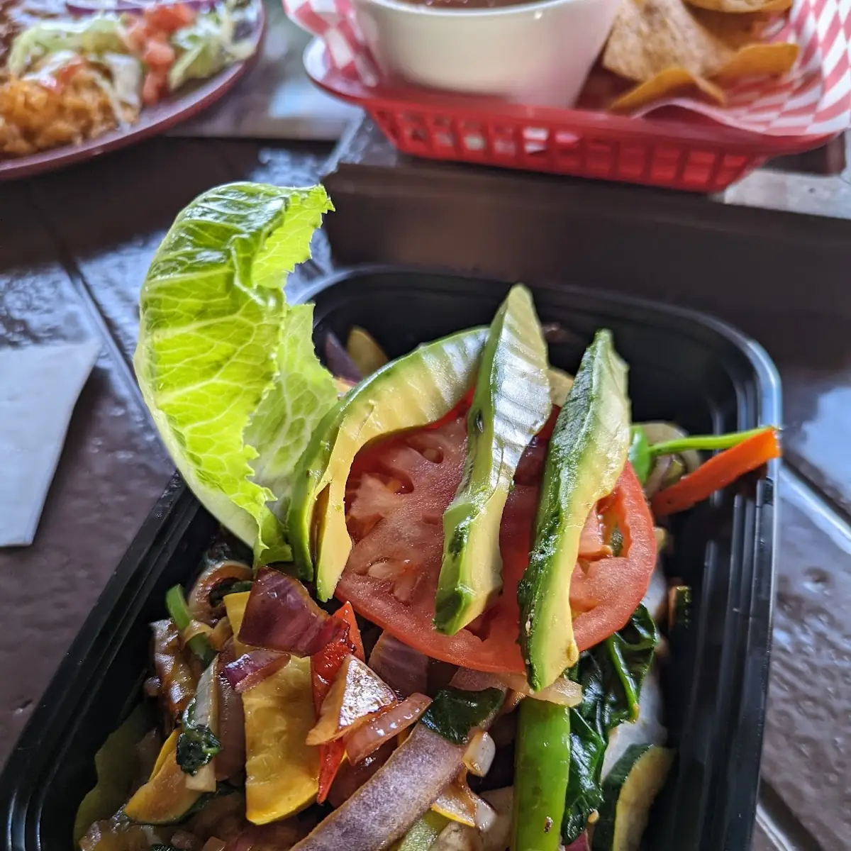 Warm Fajita Salad