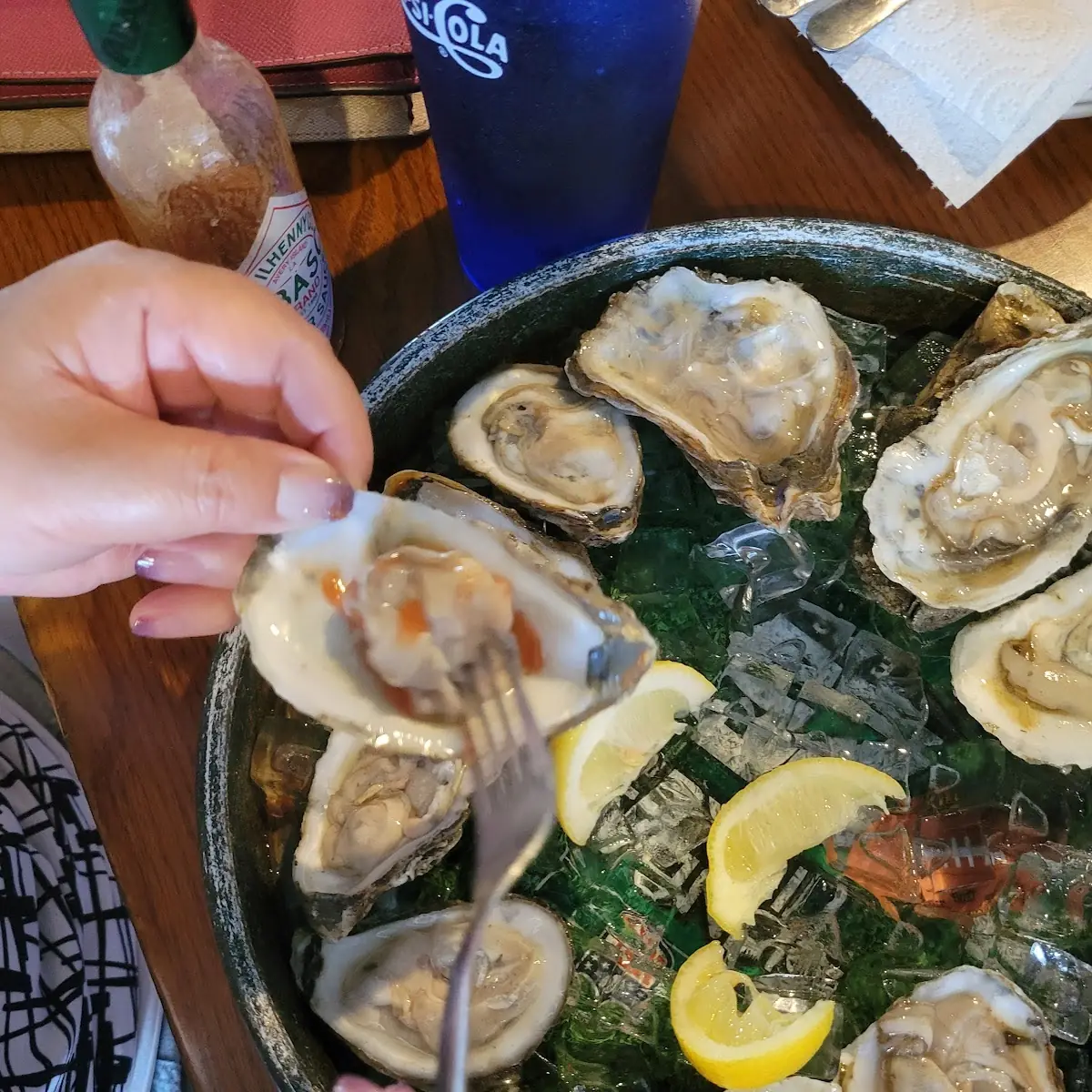 Raw Oysters on the Half Shell