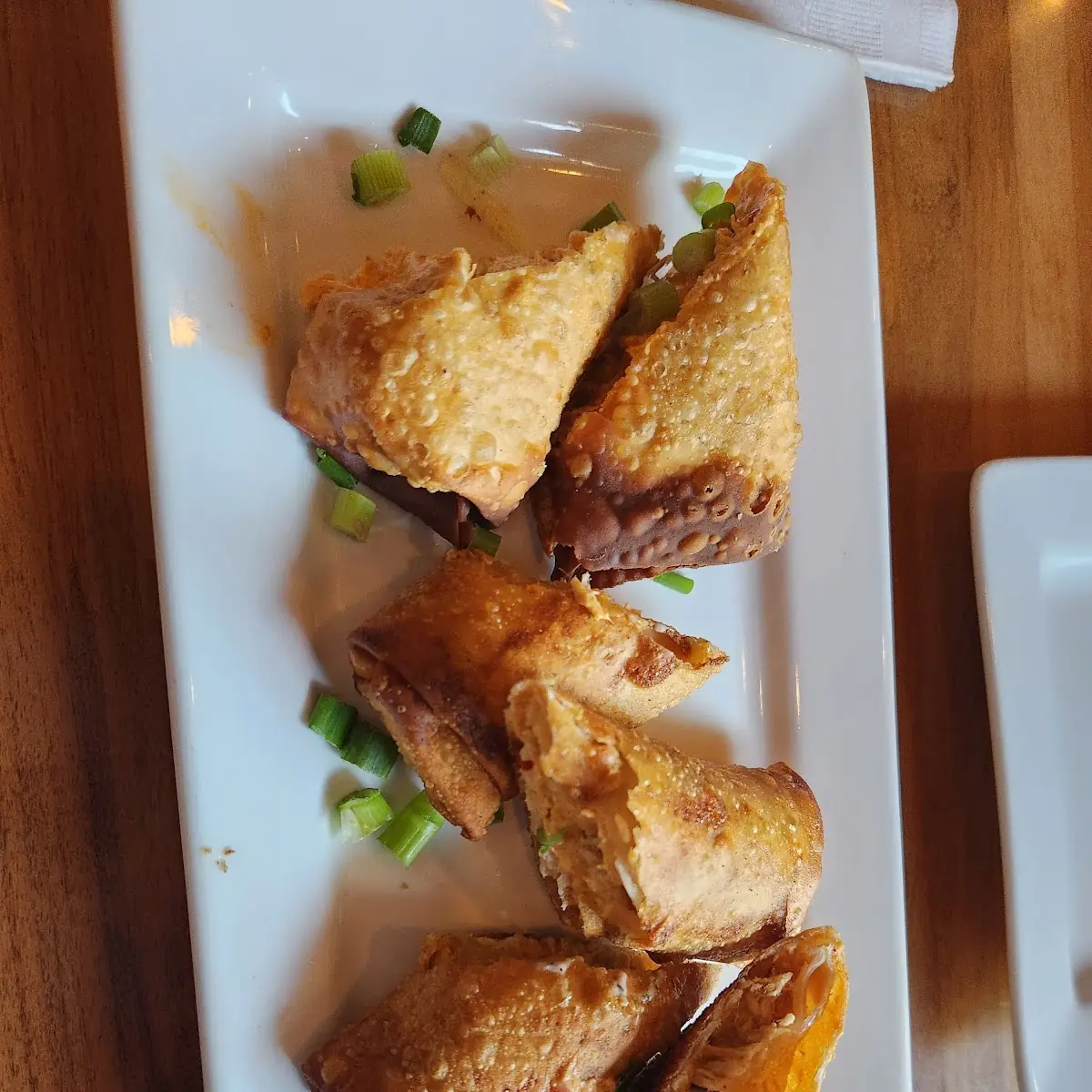 Buffalo Chicken Egg Rolls