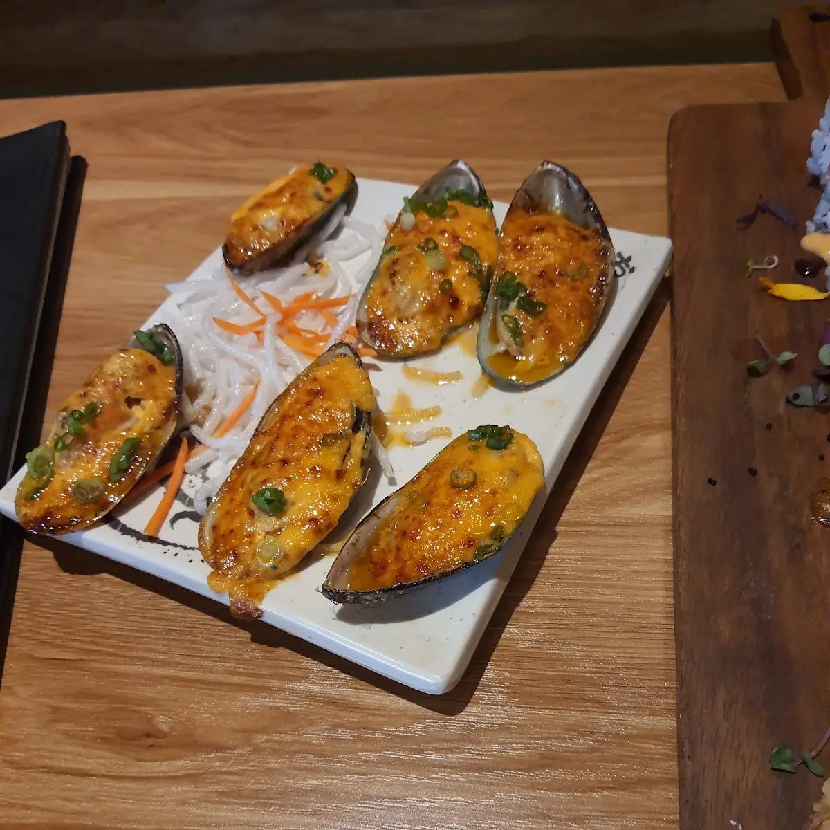 Baked Mussels