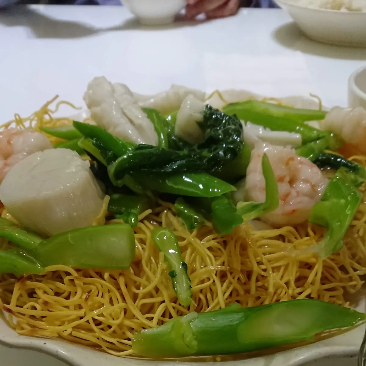 Combination Chow Mein Noodles