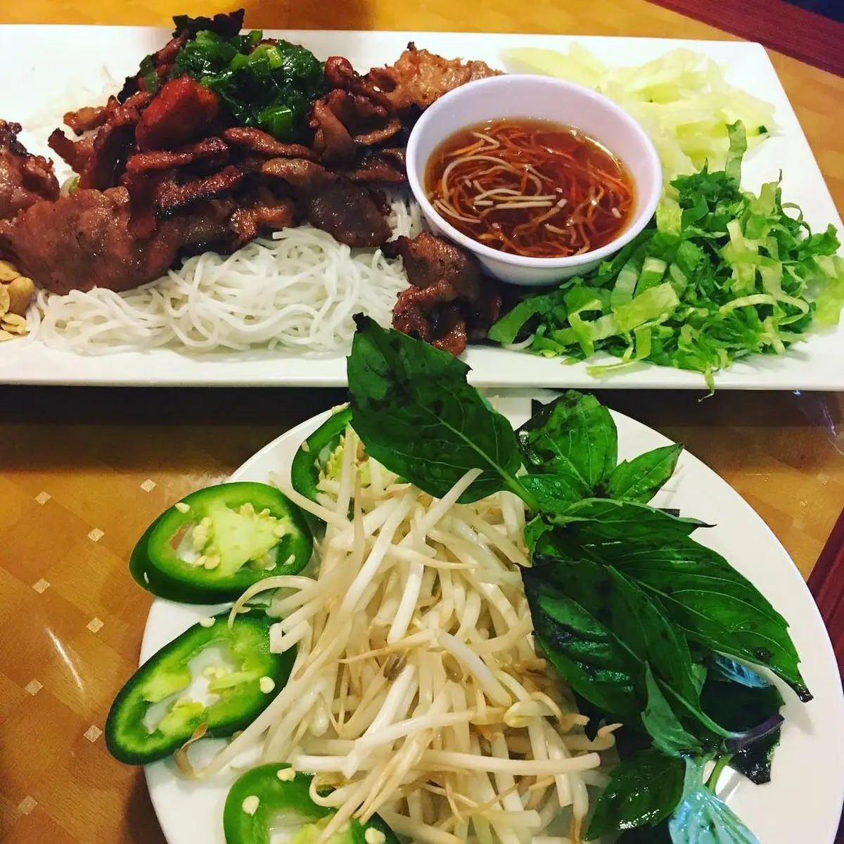 Vermicilli Grilled Pork Bun Thit Nuong