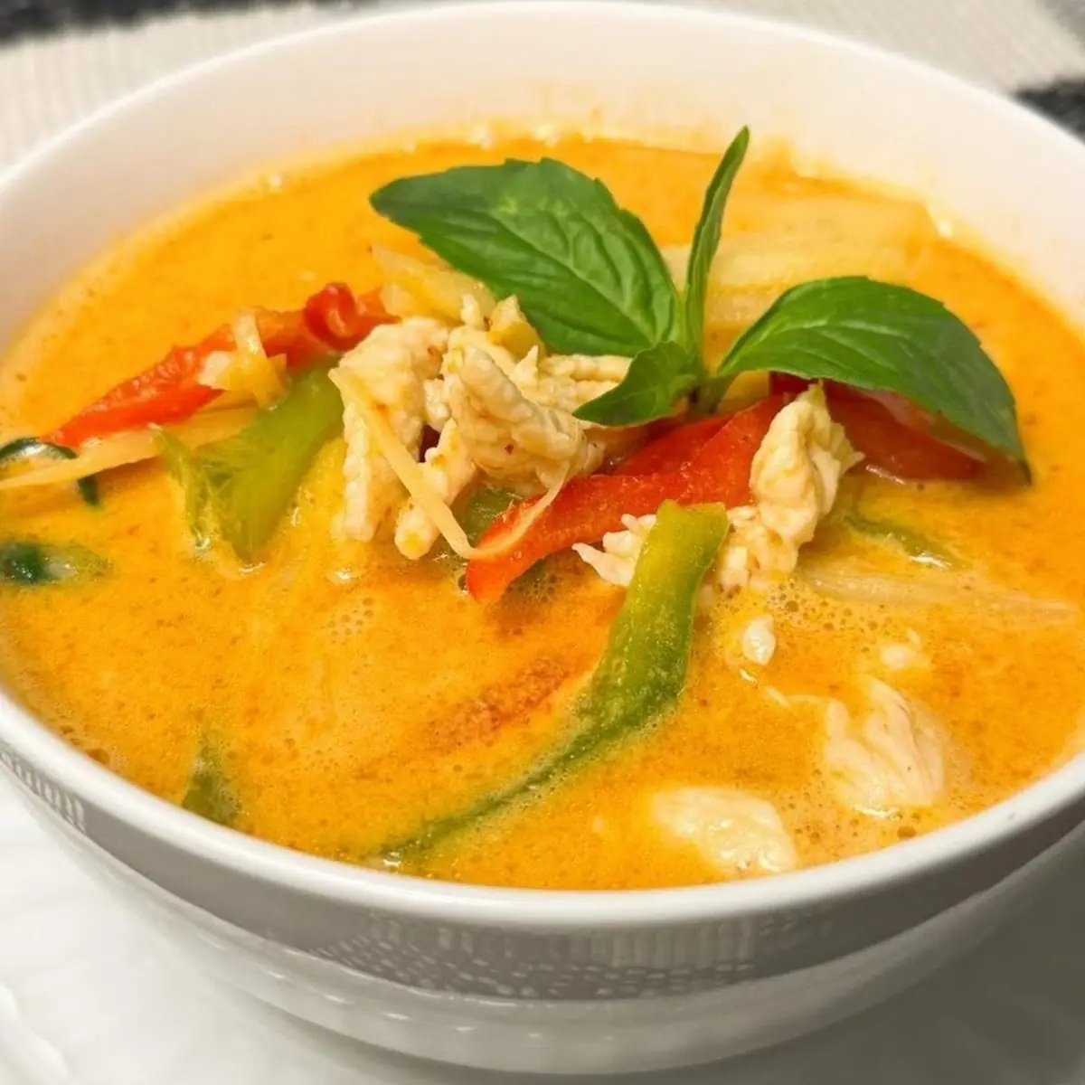 Red Curry with Chicken and Green Beans