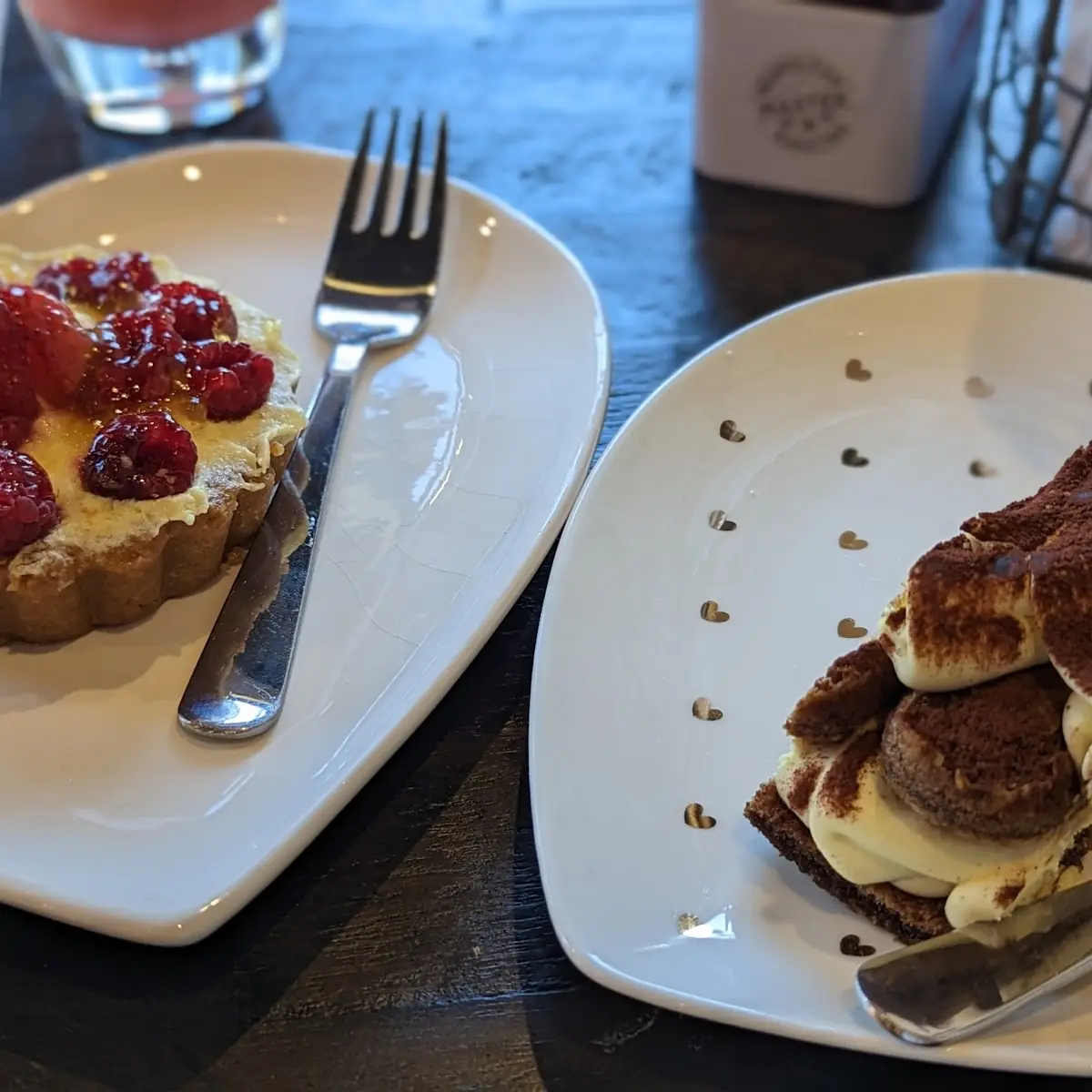 Raspberry Cheesecake & Tiramisu