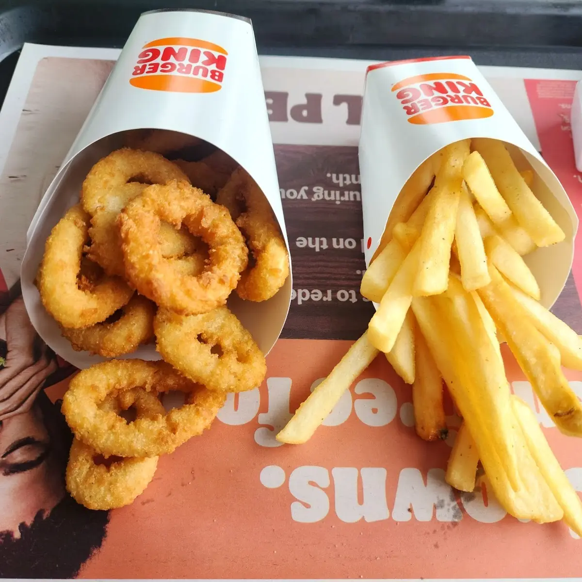Onion Rings and Fries