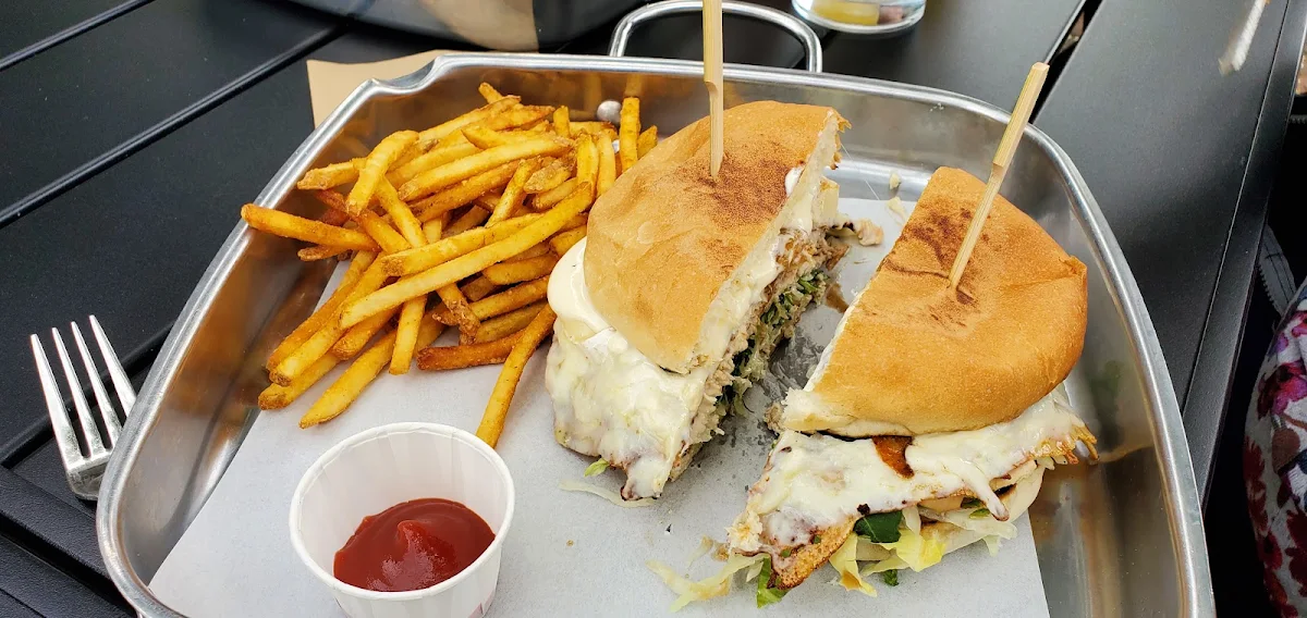 Sticky Wicky Chicken Burger
