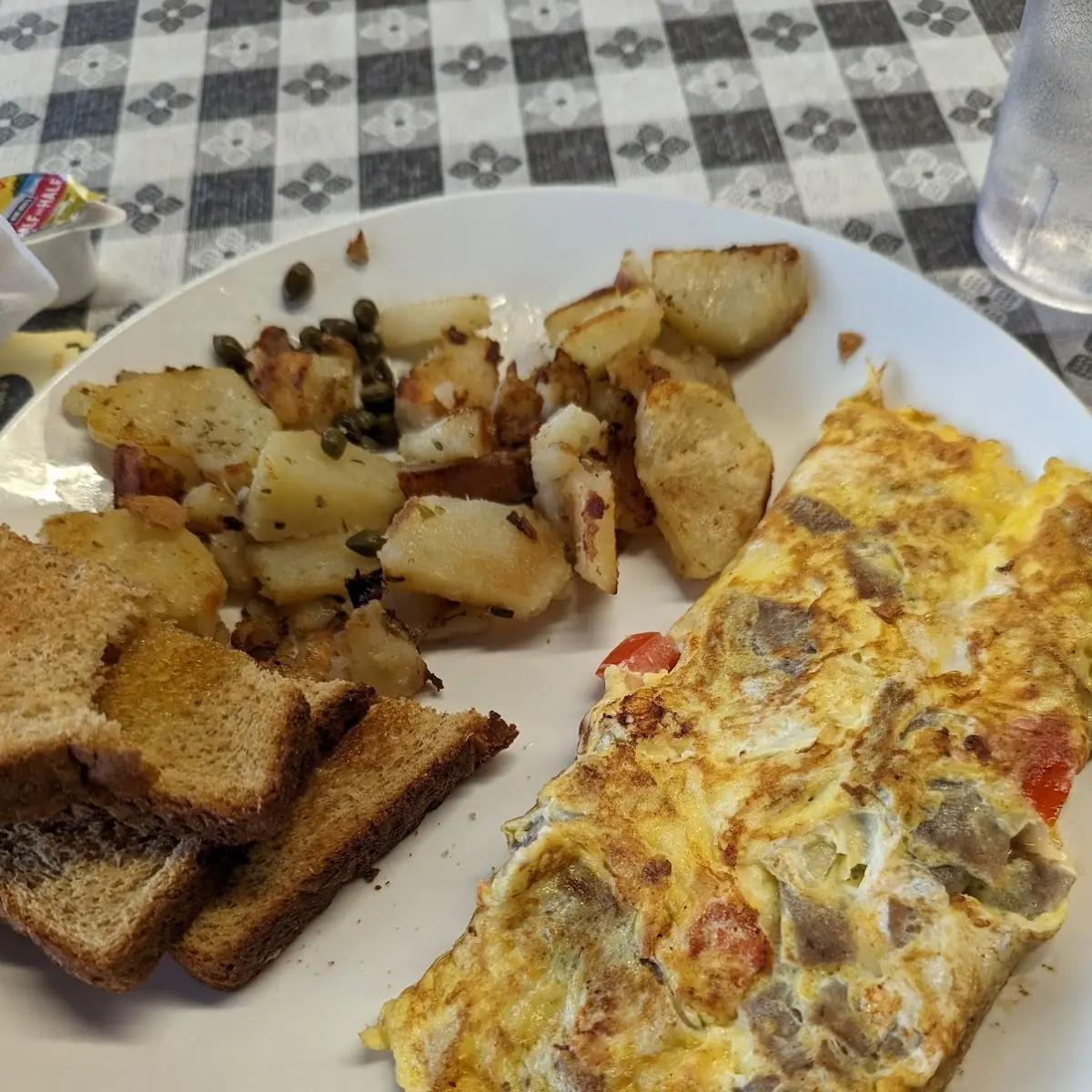 Corned Beef Hash with Eggs