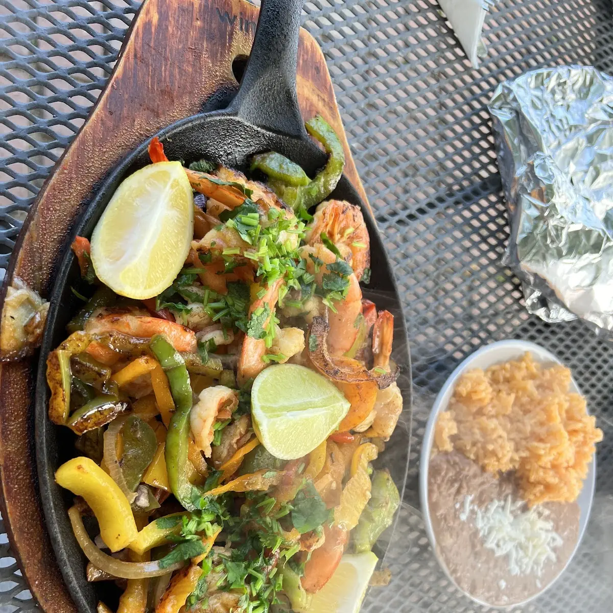 Fajitas De Camaron Shrimp Fajitas