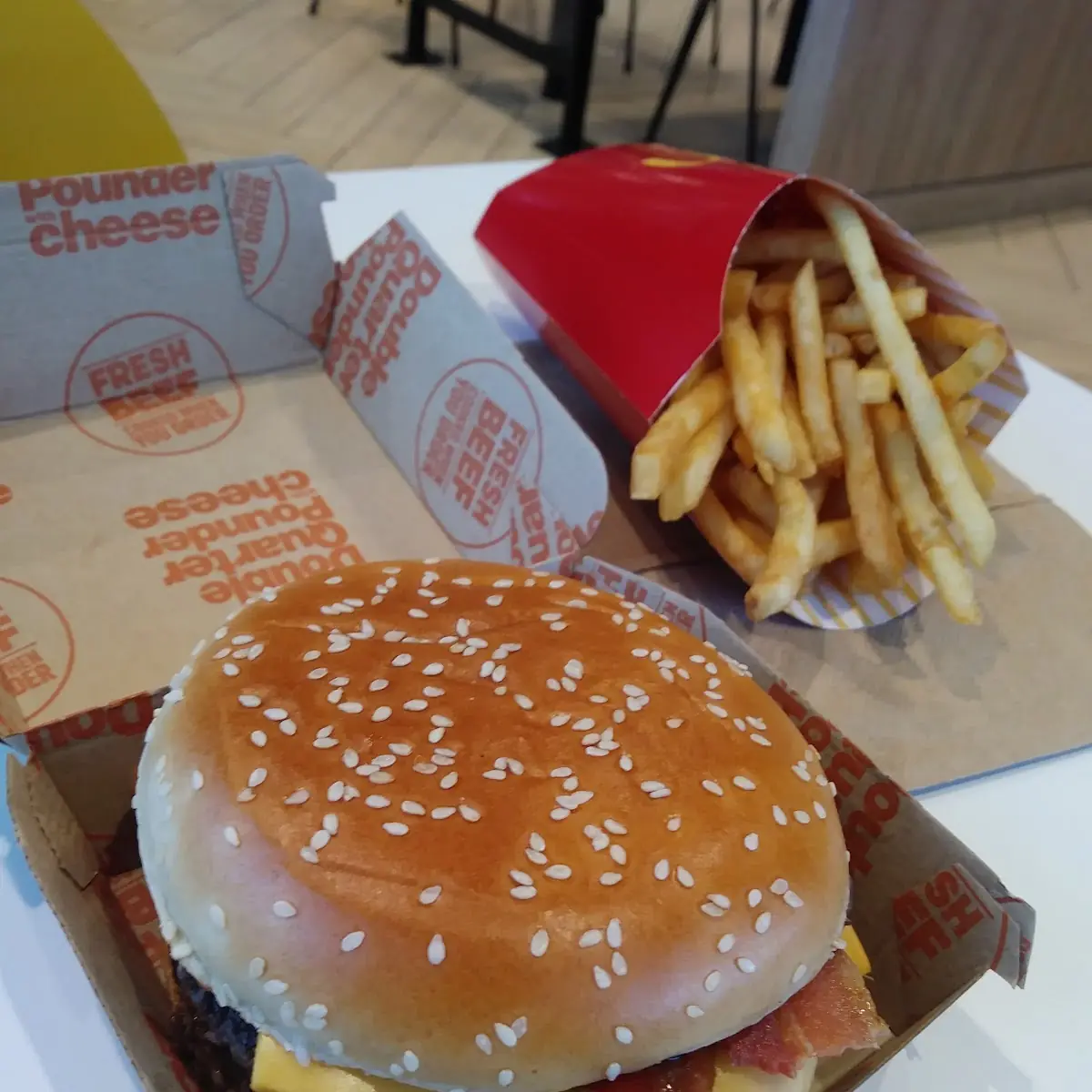 Bacon Double Quarter Pounder