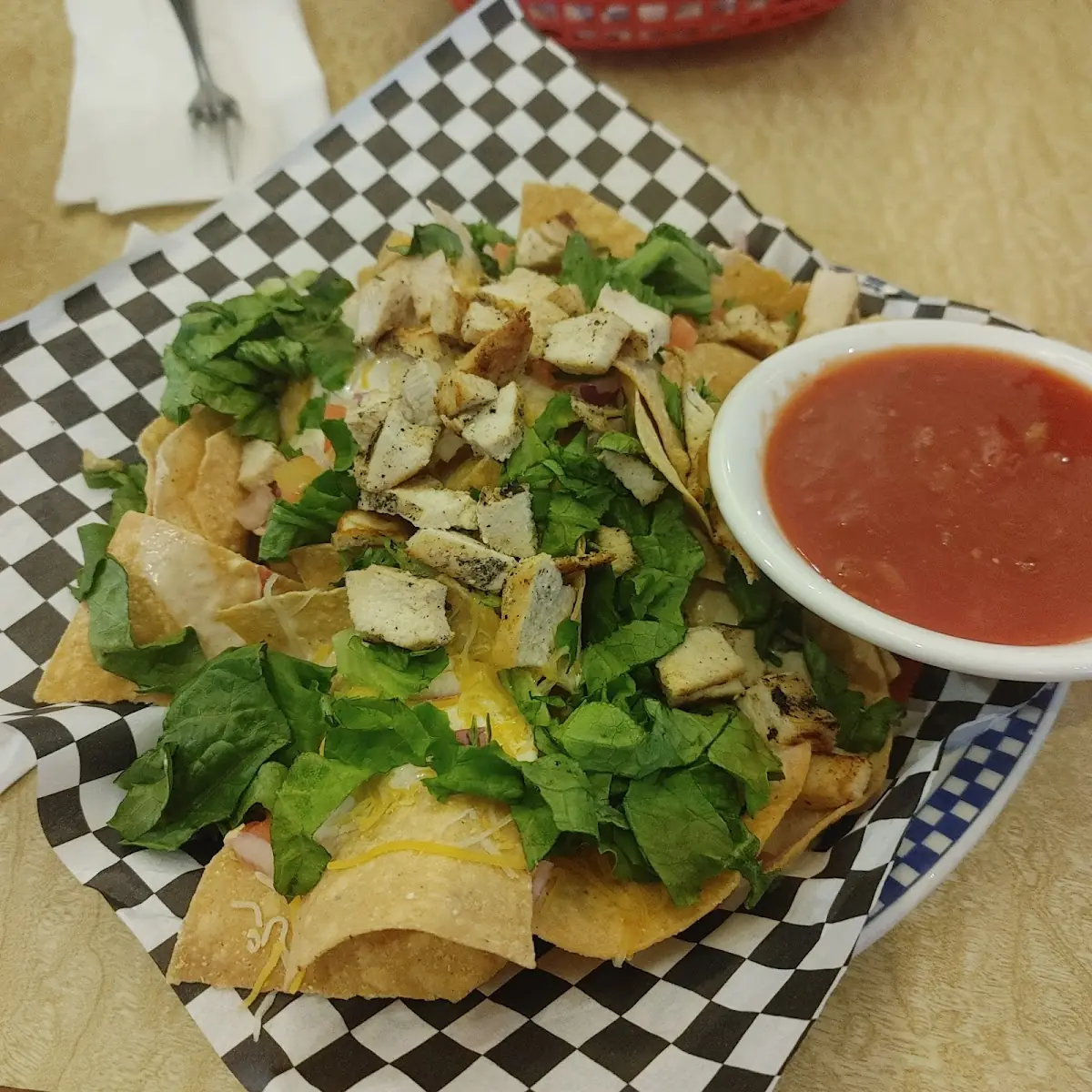 Chicken Nachos