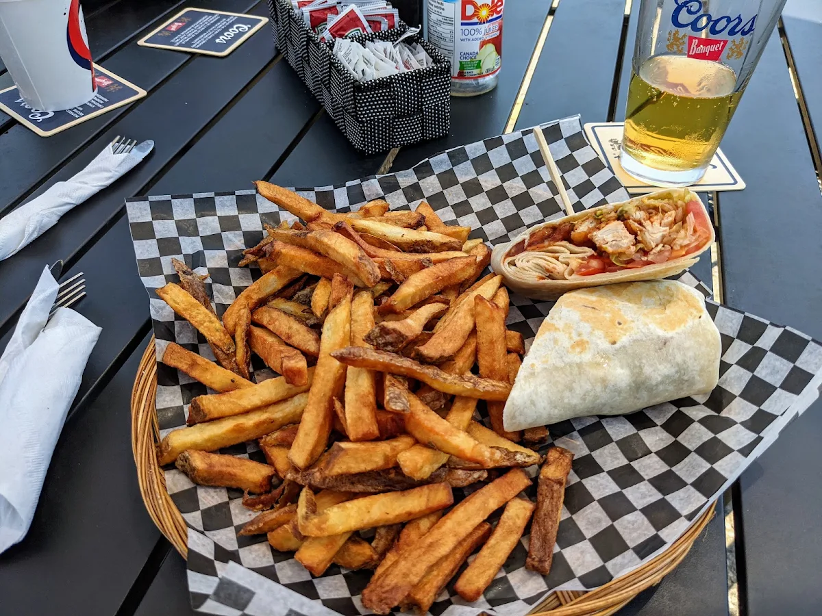 Buffalo Chicken Wrap, M&M Bar and Grill