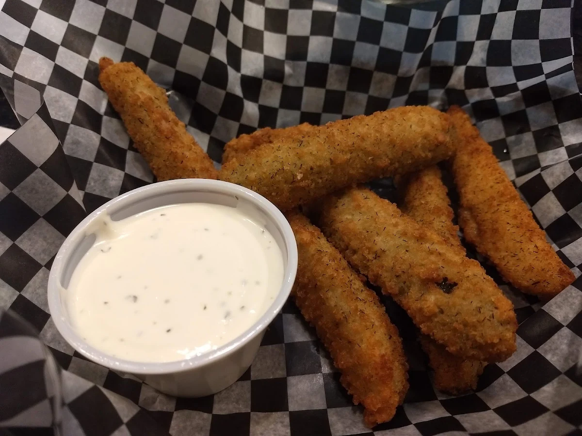 Deep Fried Pickles, M&M Bar and Grill