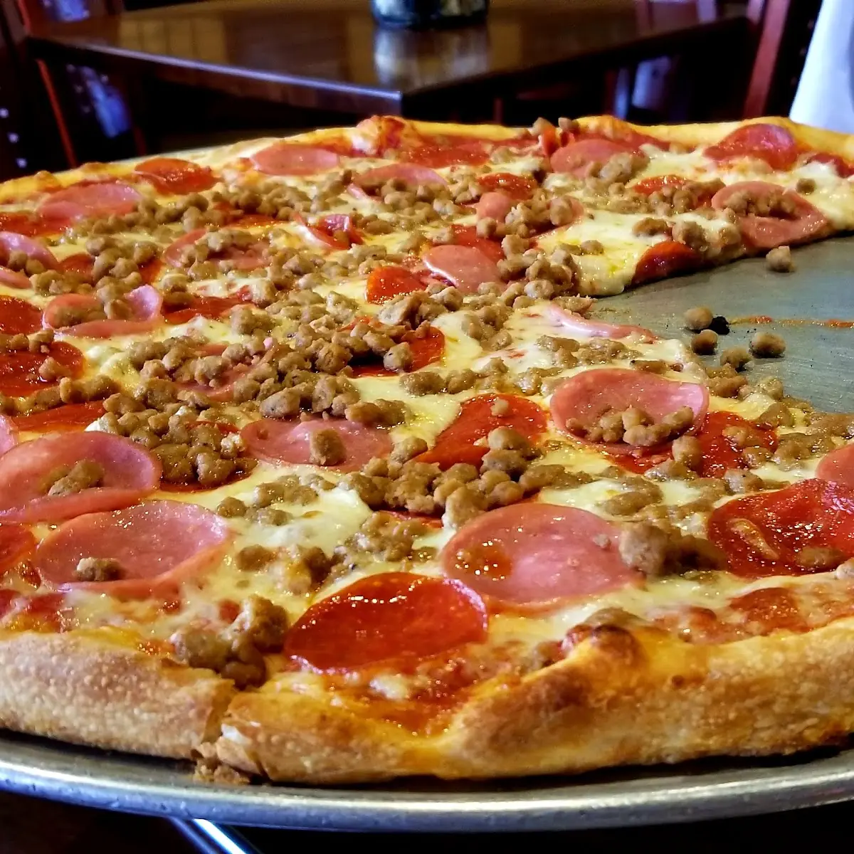 Stuffed Meat Pizza