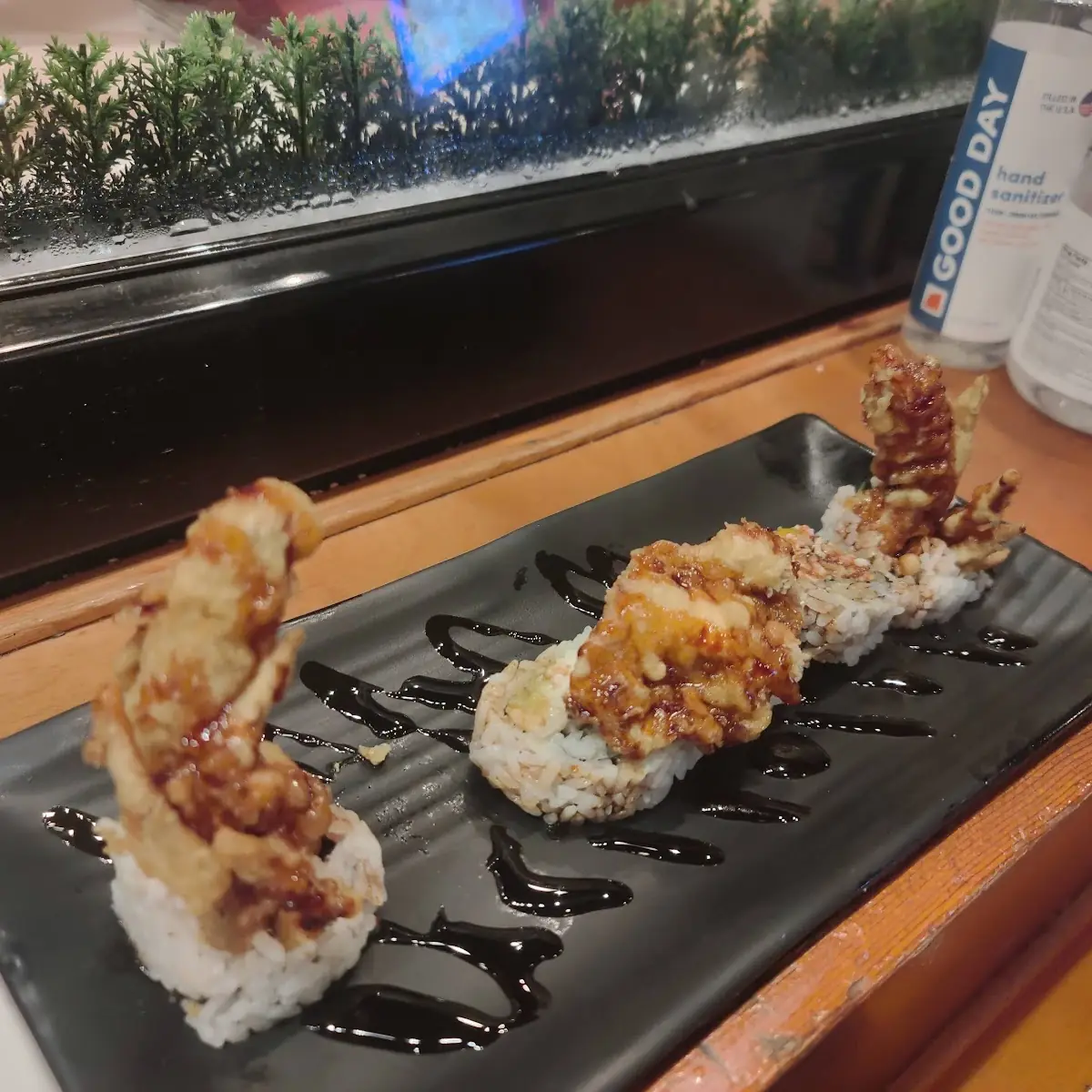 Mango Salmon Sushi