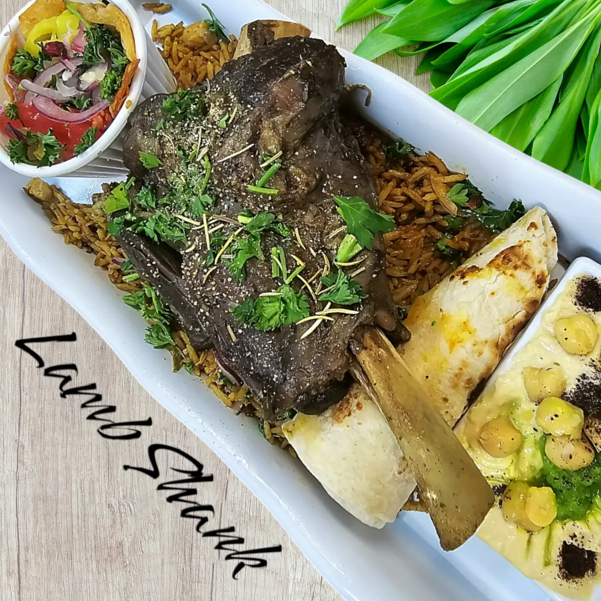 Lamb Shank Platter