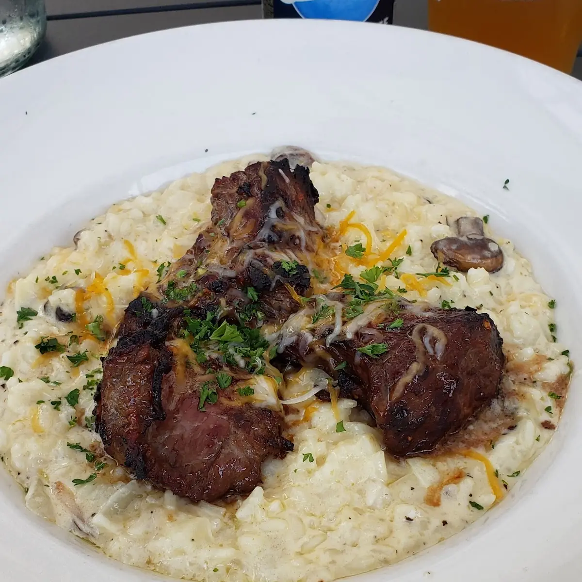 Steak Tip Risotto