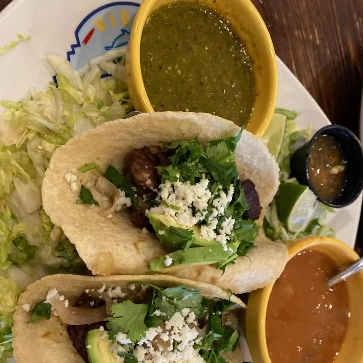 Fajita and Carnitas Tacos